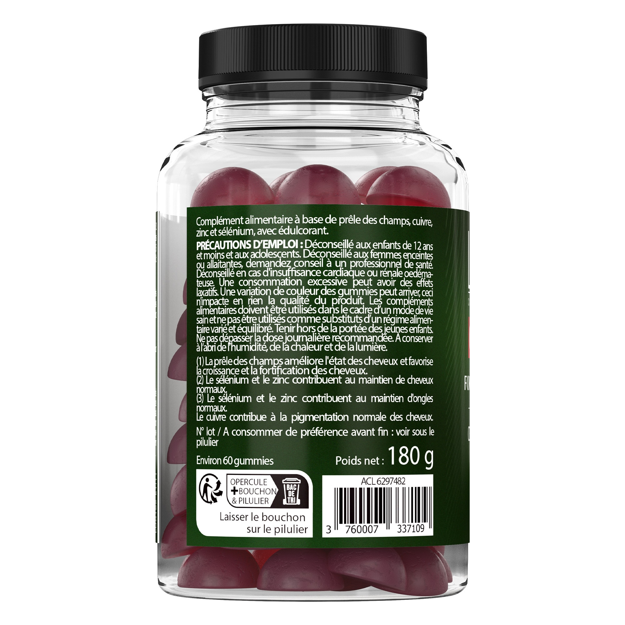 Complément alimentaire cheveux et ongles - force & croissance