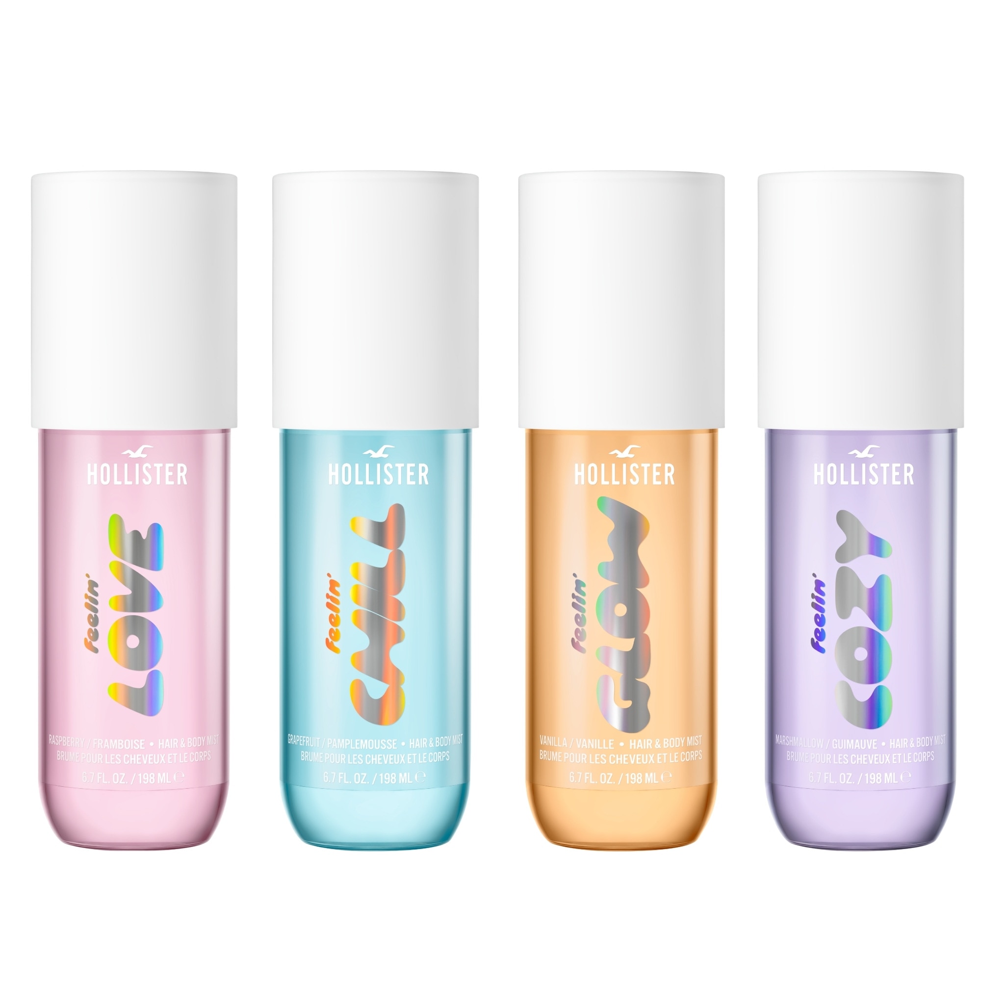 198ml HOLLISTER FEELIN' GLOW Brume parfumée  1 of 3 