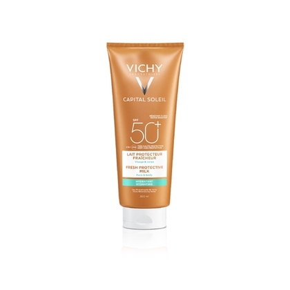 300ML VICHY CAPITAL SOLEIL Lait protecteur fraîcheur SPF50+  1 of 4 