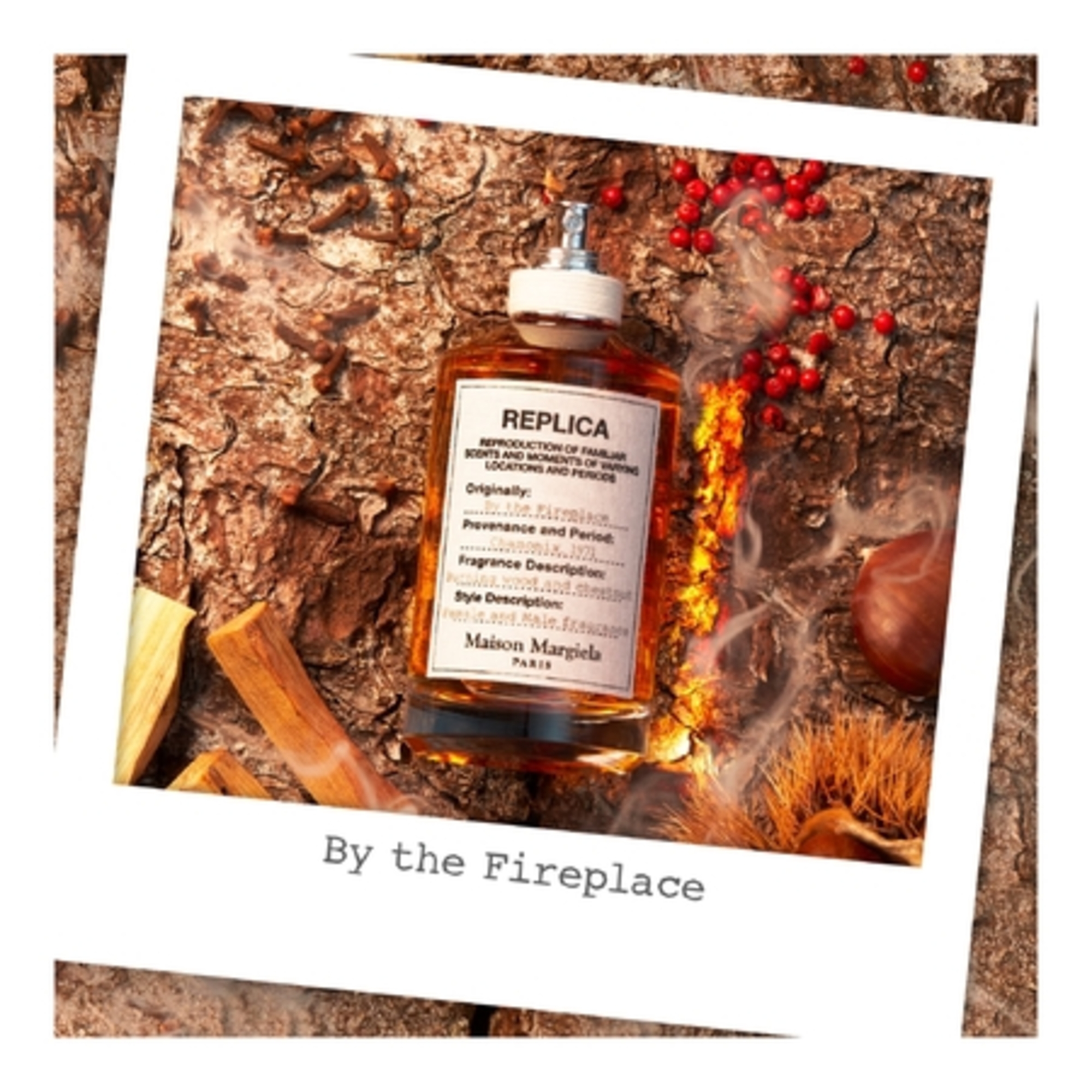  MAISON MARGIELA REPLICA BY THE FIREPLACE Coffret eau de toilette + miniature + vaporisateur de voyage  1 of 4 