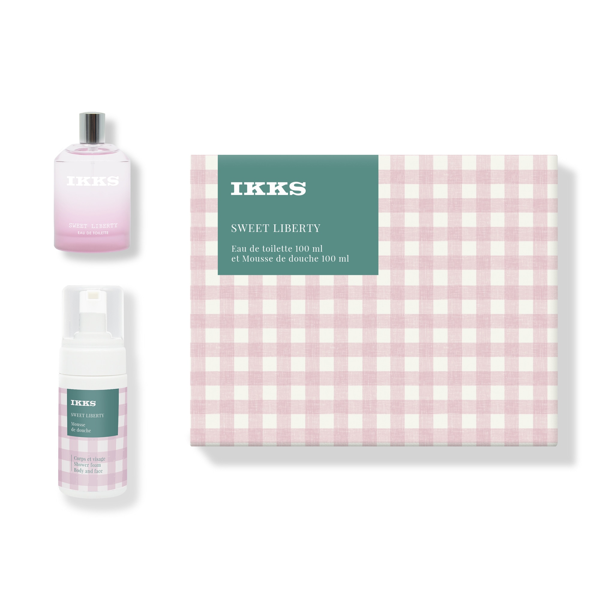 Ikks - Sweet Liberty - Coffret Eau De Toilette + Mousse Douche