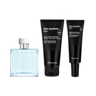  AZZARO SKIN SYSTEME : MEN x AZZARO Coffret eau de toilette et soins du visage rafraichissant  1 of 2 