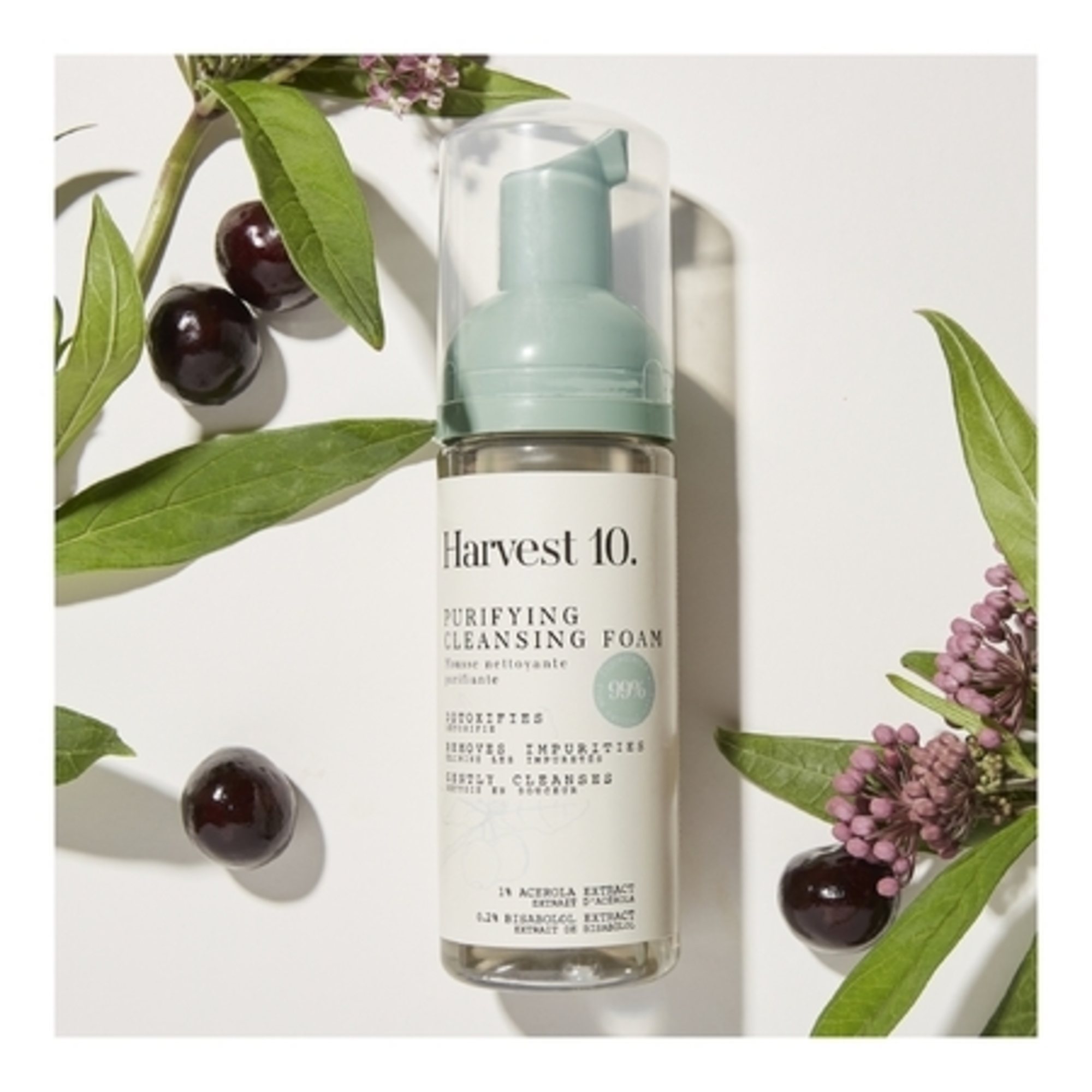 Mousse nettoyante purifiante