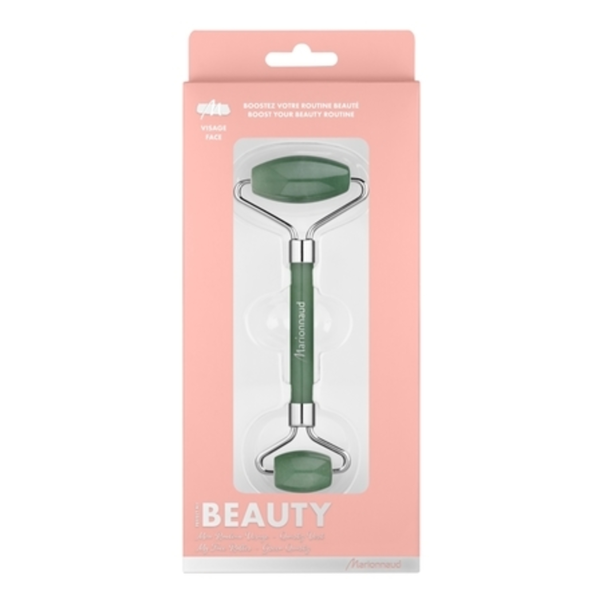 Mon rouleau visage - quartz vert