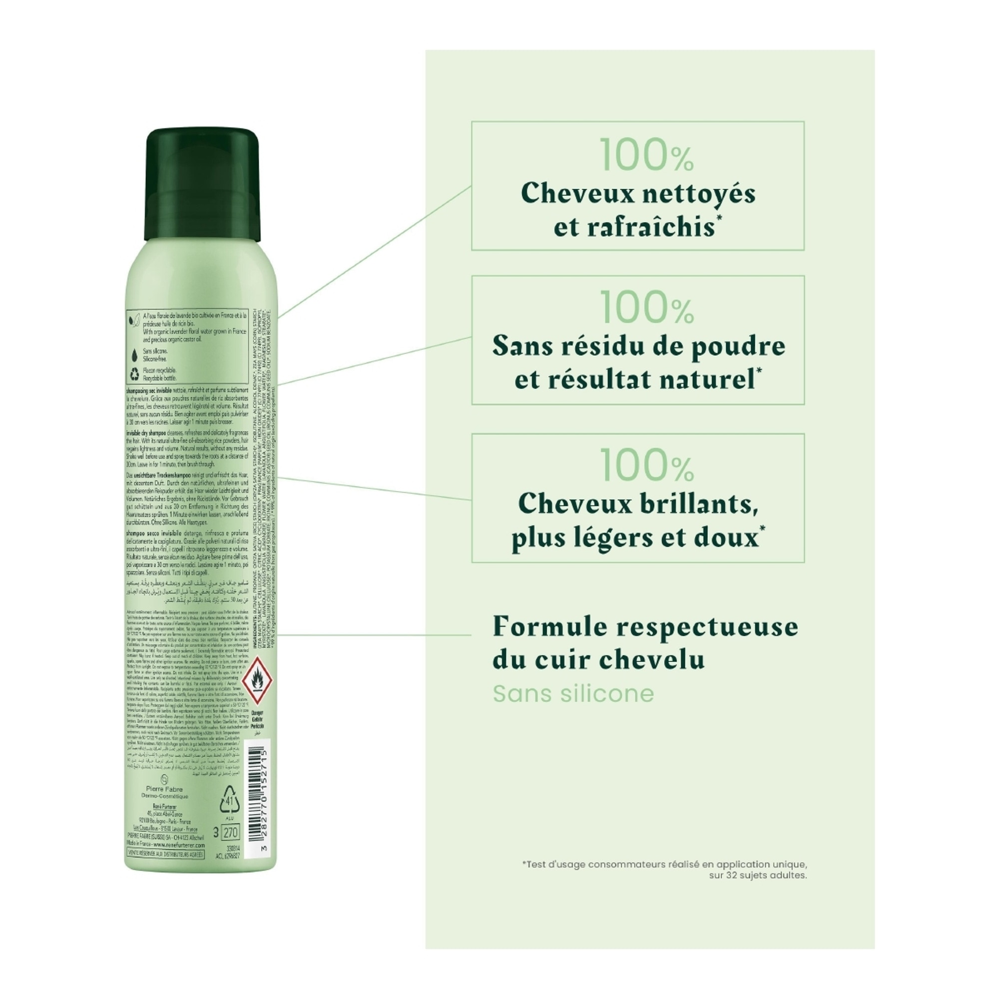 200ML RENE FURTERER NATURIA Shampooing sec invisible  1 of 4 