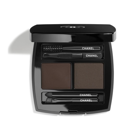 Chanel - La Palette Sourcils - Duo Sourcils Cire Et Poudre Avec Accessoires - 03 Brun