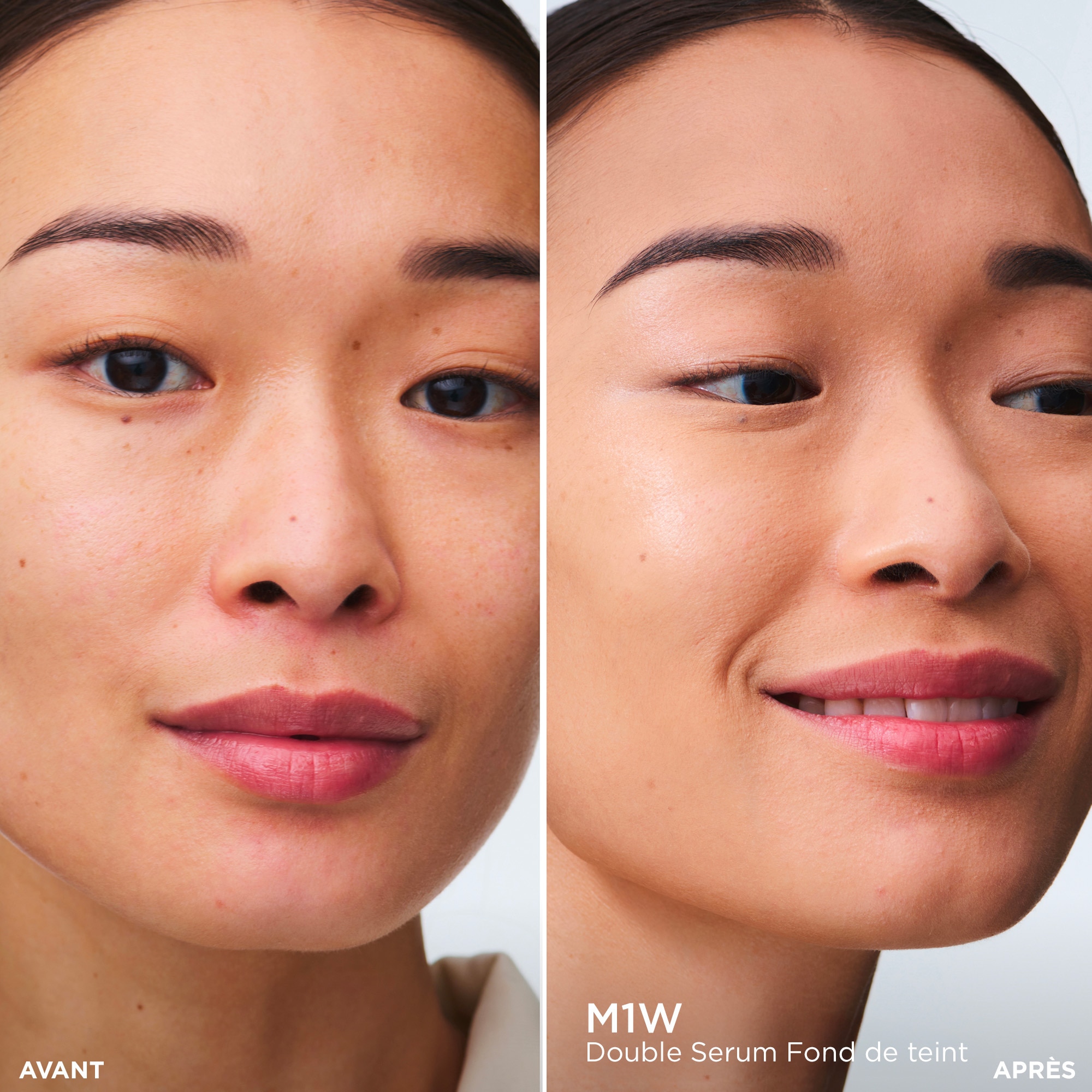 Double serum fond de teint