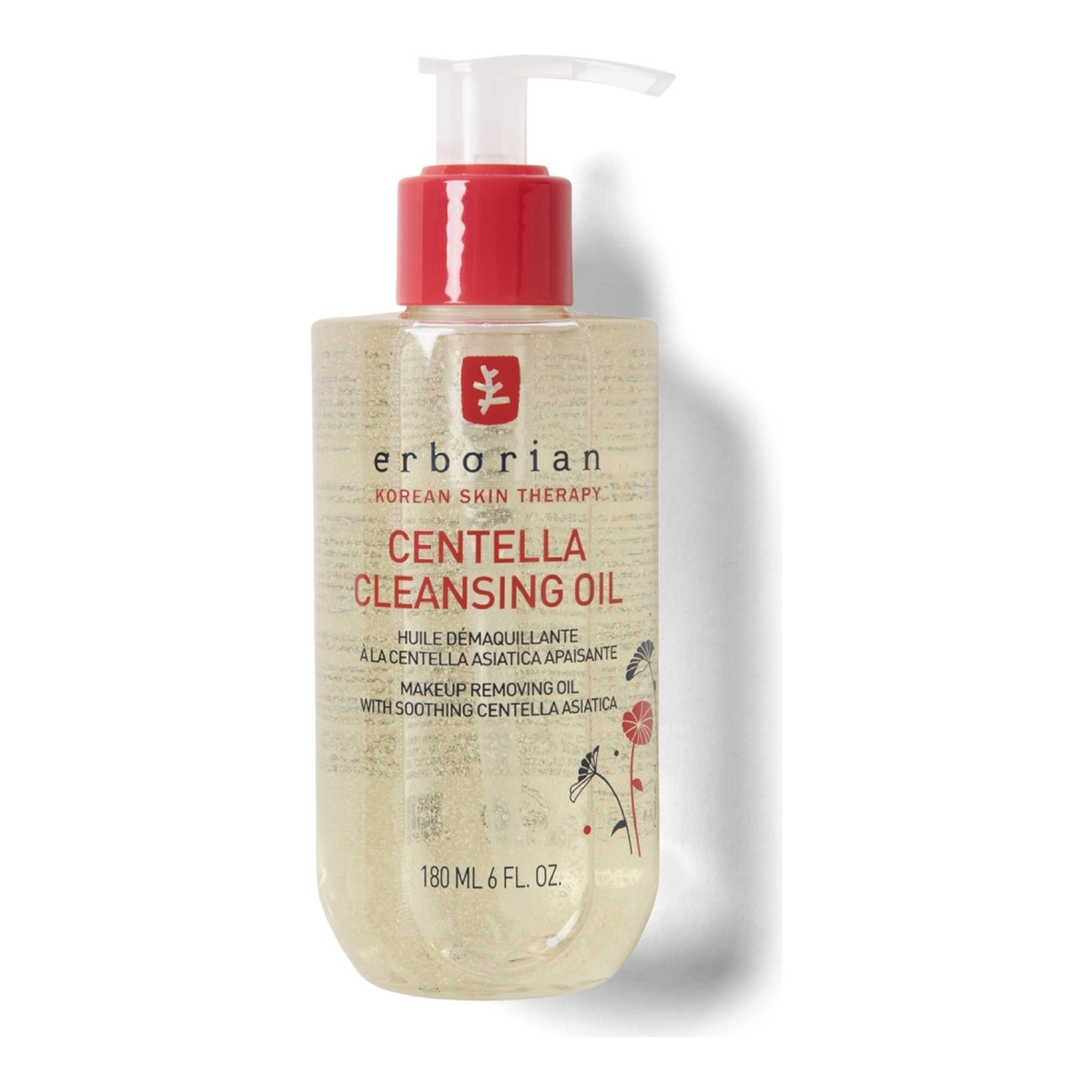 Erborian - Centella Cleansing Oil - Huile Démaquillante À La Centella Asiatica Apaisante - 180ml