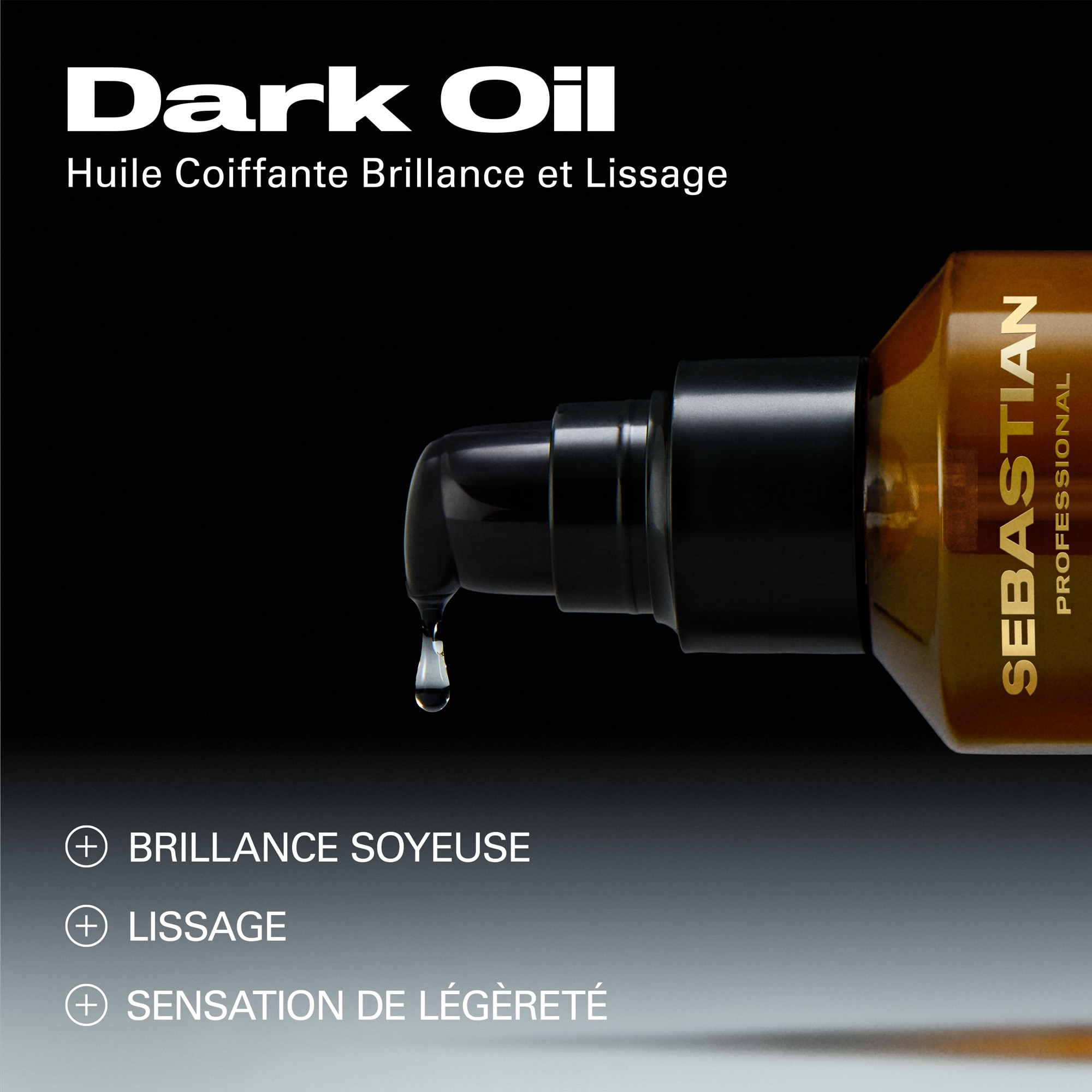 Huile coiffante brillance et lissage