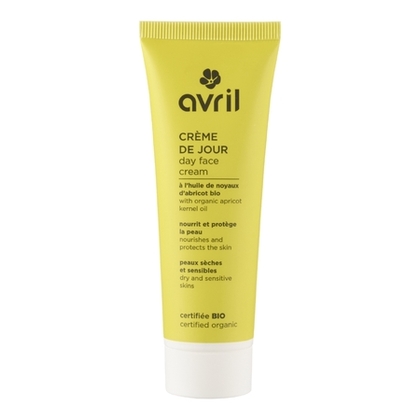 50ML AVRIL SOIN VISAGE Crème de jour à l'huile de noyaux d'abricot peaux sèches & sensibles certifié bio  1 of 1 