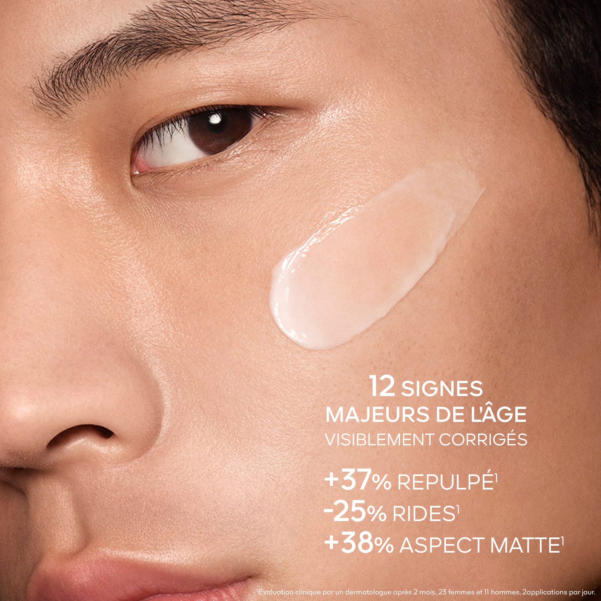 La crème légère de longévité