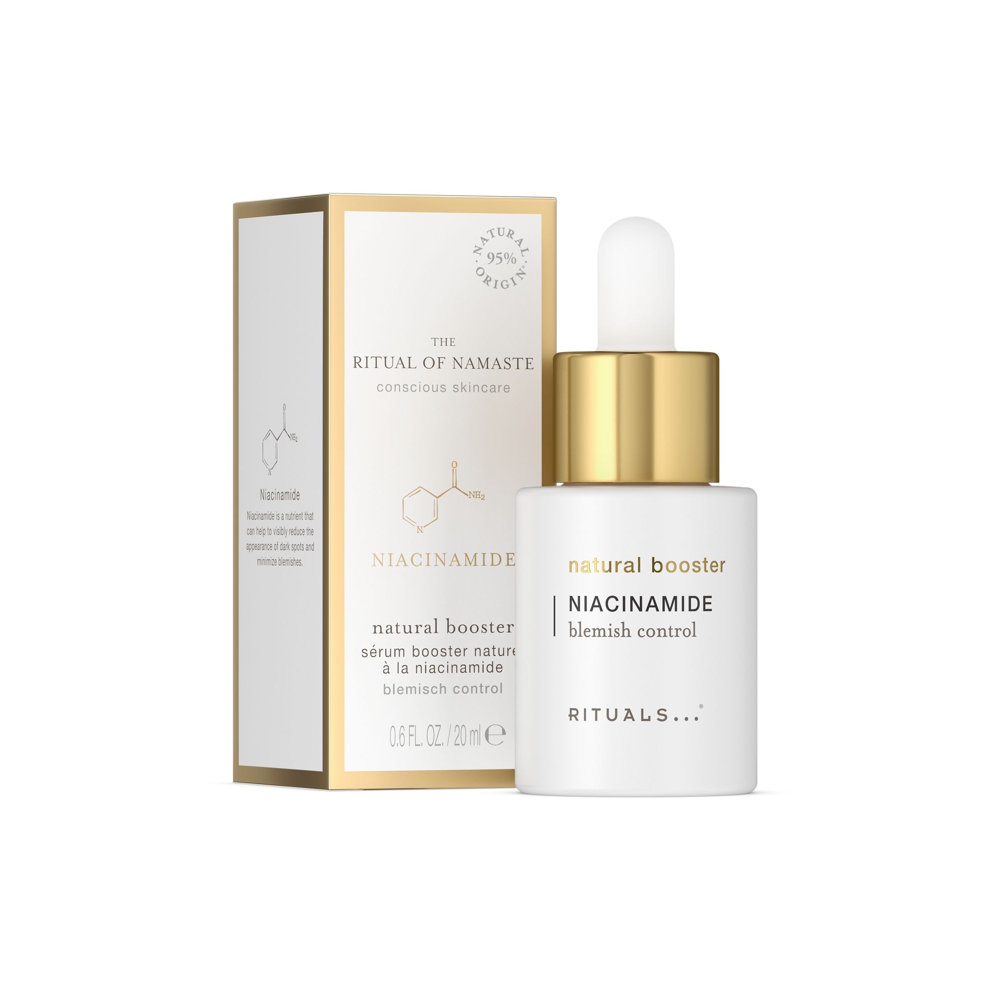 Booster naturel à la niacinamide