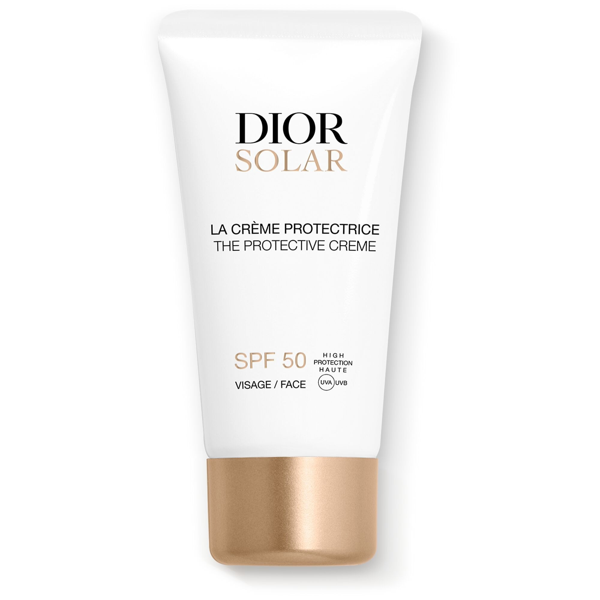 50ML DIOR DIOR SOLAR La crème protectrice solaire visage spf 50 - haute protection  La crème protectrice solaire visage spf 50 - haute protection