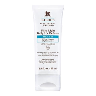 KIEHLS - Ultra Light Daily Uv Defense - Gel Solaire Visage Spf50 Anti-pollution Peaux Normales À Grasses - 60ml