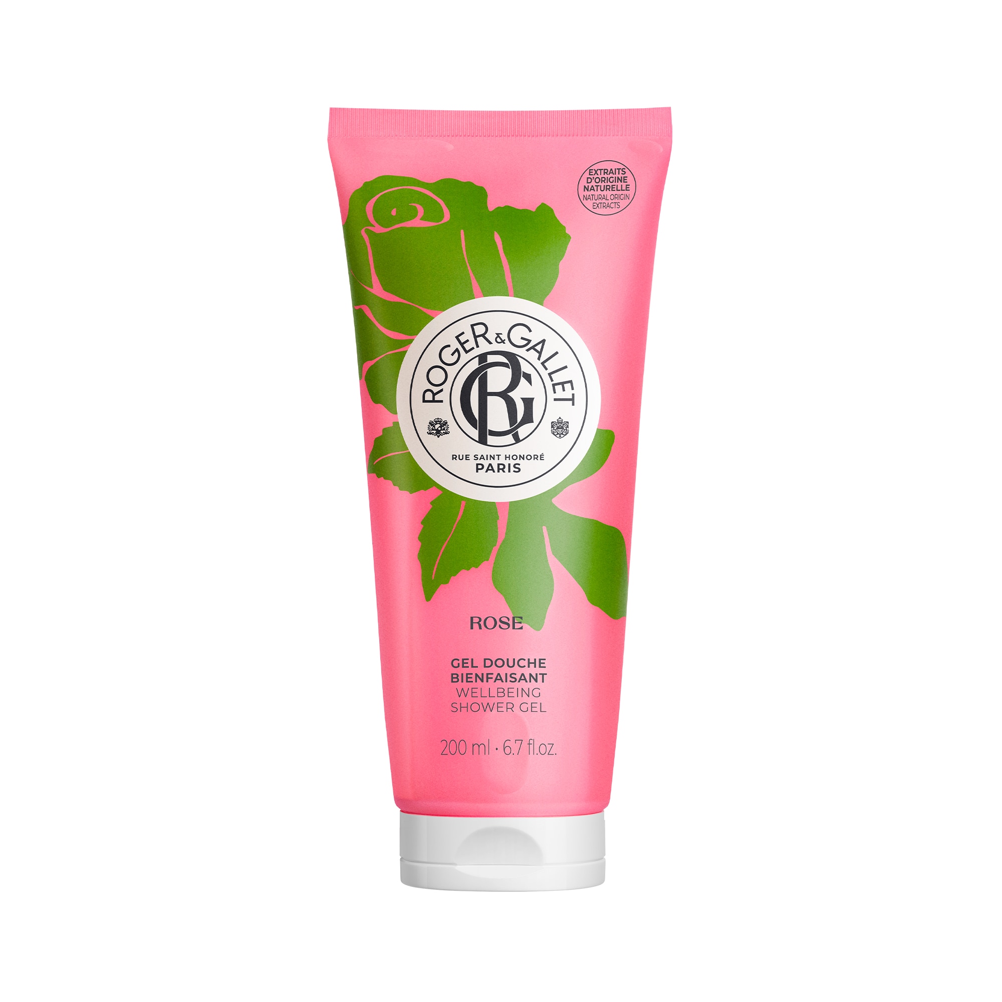 Roger & Gallet - Rose - Gel Douche Bienfaisant - 200ml
