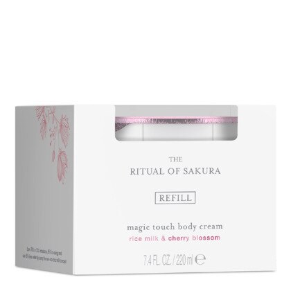 220ML RITUALS THE RITUAL OF SAKURA Recharge crème corps lait de riz & fleur de cerisier  1 of 4 