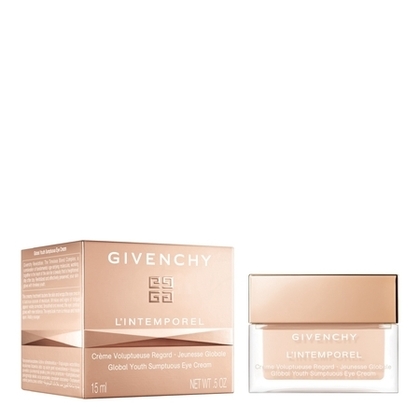 15ML GIVENCHY L'INTEMPOREL Soin contour des yeux anti-âge crème voluptueuse regard, jeunesse globale  1 of 4 