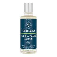 100ML Natessance HOMME Huile à barbe au ricin  1 of 2 