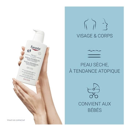 400ML EUCERIN ATOPICONTROL Huile bain et douche  1 of 4 