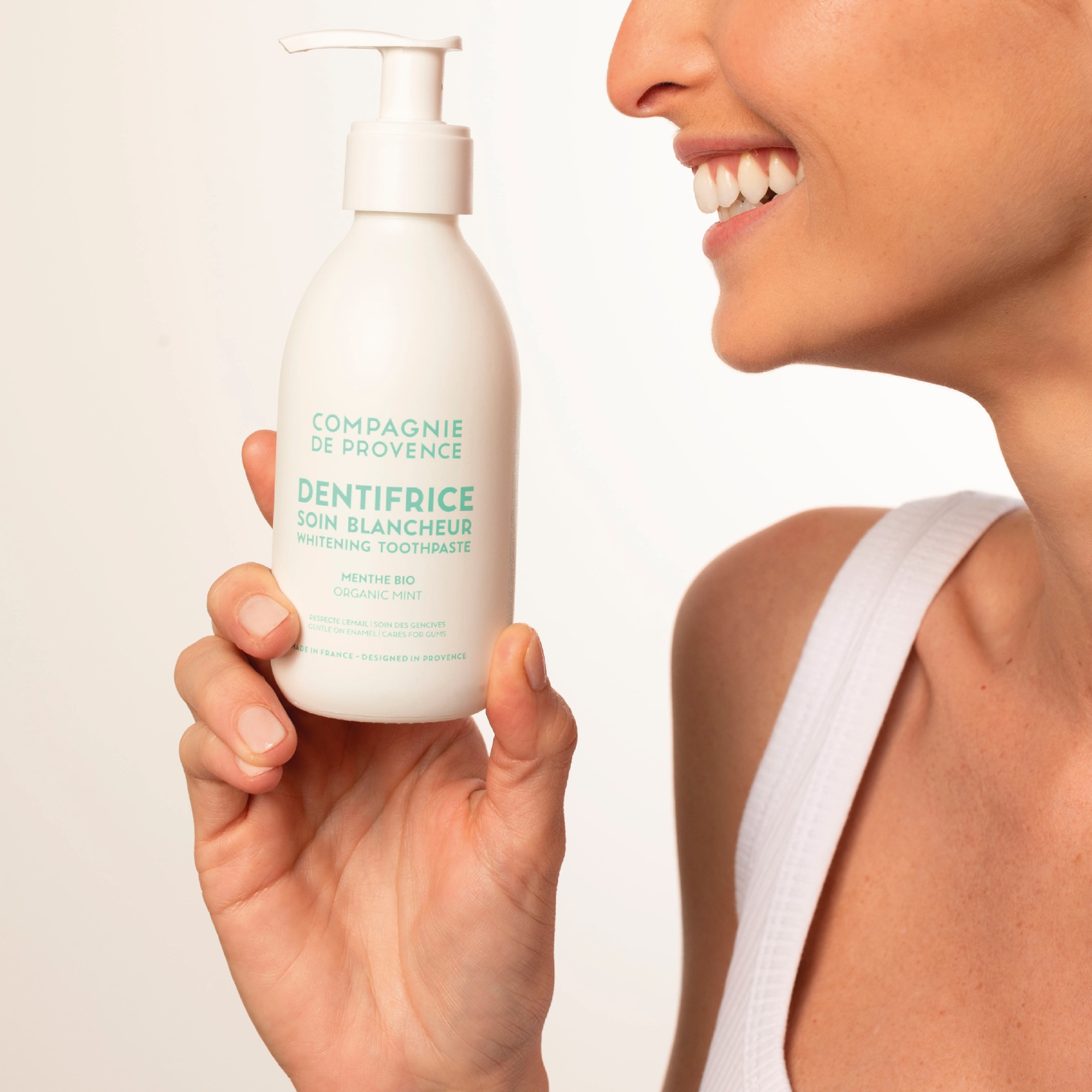 Dentifrice soin blancheur bio