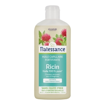 250ML Natessance CAPILLAIRE Huile capillaire fortifiante Ricin  1 of 2 