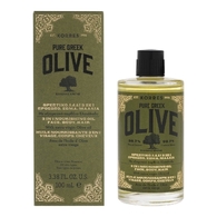 100mL KORRES PURE GREEK OLIVE Huile nourrissante 3 en 1 visage, corps & cheveux, Olive  1 of 2 