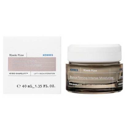 40ML KORRES PIN NOIR Crème anti-âge rebond raffermissante & nourrissante - peaux sèches  1 of 3 