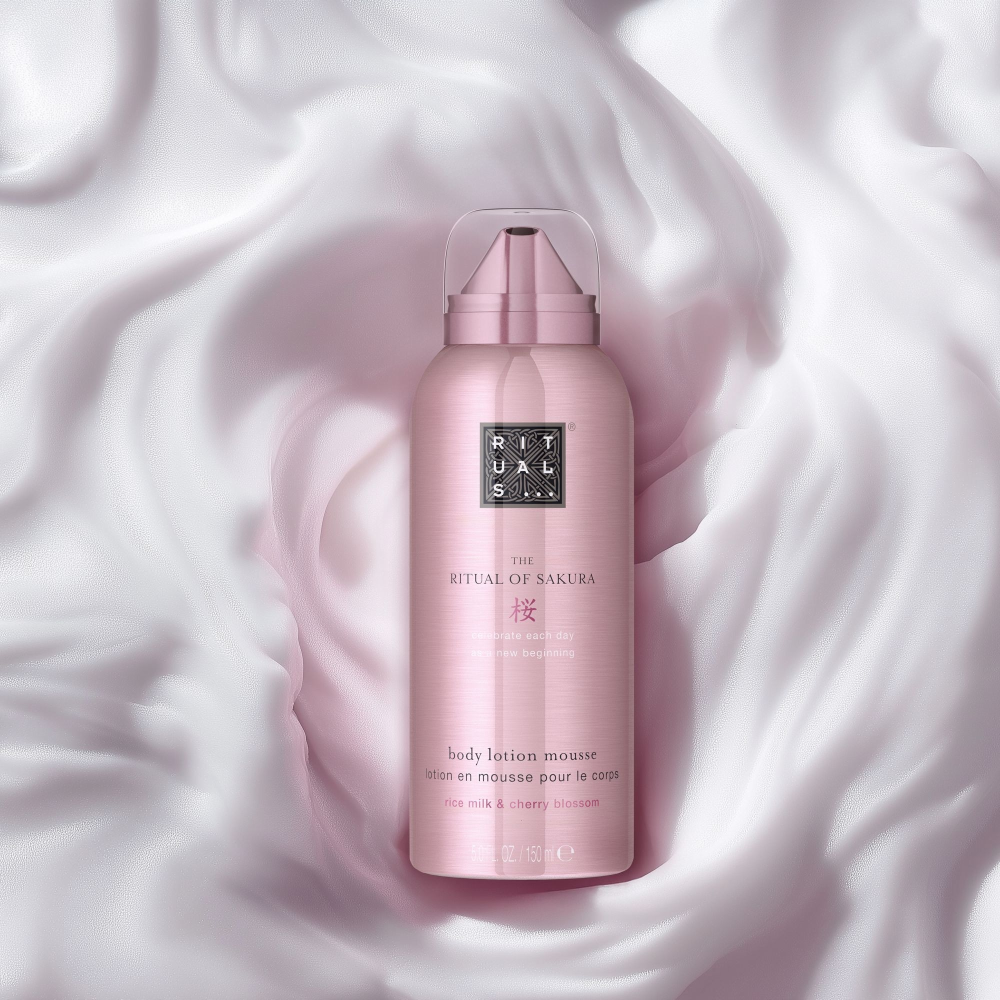 Mousse hydratante corps