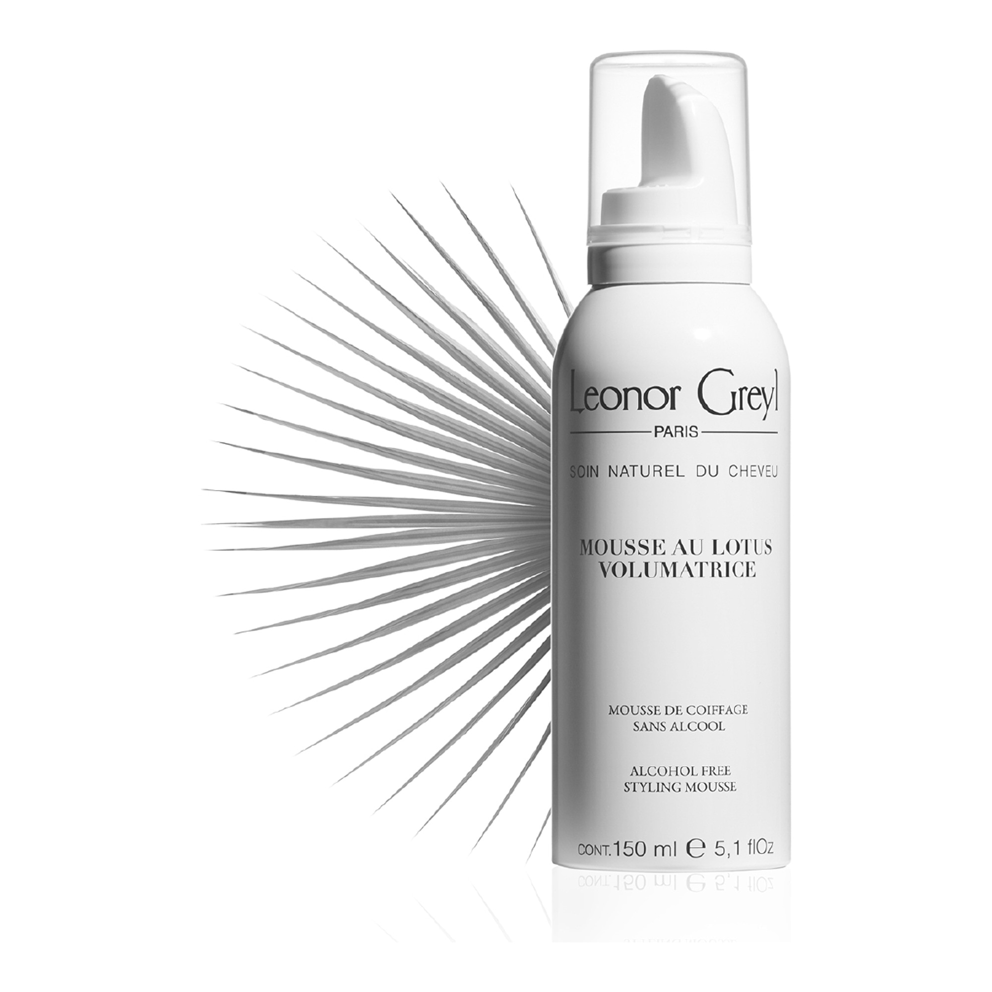 Mousse au lotus volumatrice