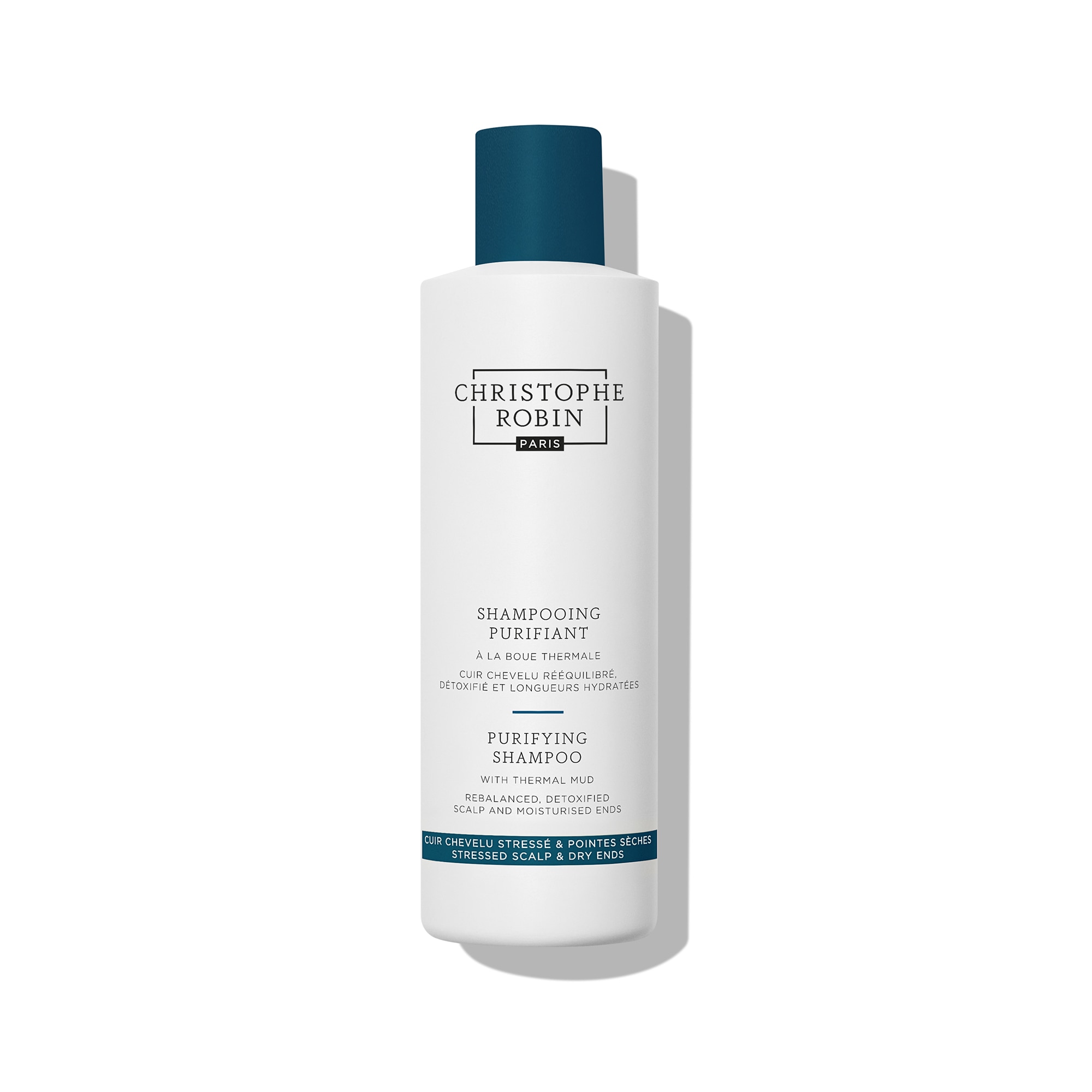 Christophe Robin - Purifiante - Shampoing Purifiant À La Boue Thermale - 250ml