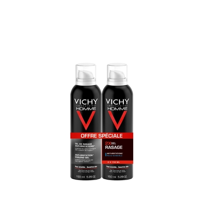 VICHY - Homme V - Gel De Rasage Anti-irritation Peau Sensible - 300ml
