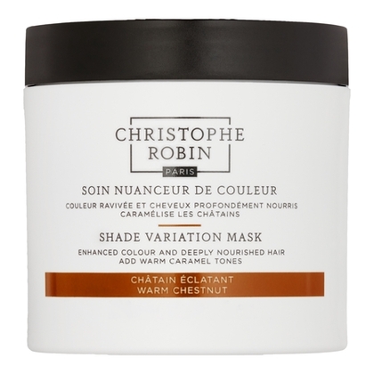 250ml CHRISTOPHE ROBIN SOIN NUANCEUR DE COULEUR Masque raviveur de châtain éclatant  1 of 1 