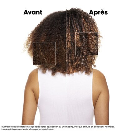 Masque restructurant pour cheveux abîmés