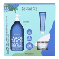  LA COMPAGNIE DE PROVENCE ALGUE VELOURS Coffret les essentiels hydratants  1 of 2 