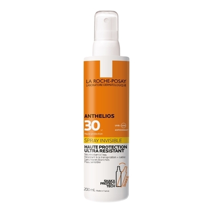 200ML LA ROCHE POSAY ANTHELIOS Spray solaire invisible peaux sensibles corps - SPF30  1 of 4 