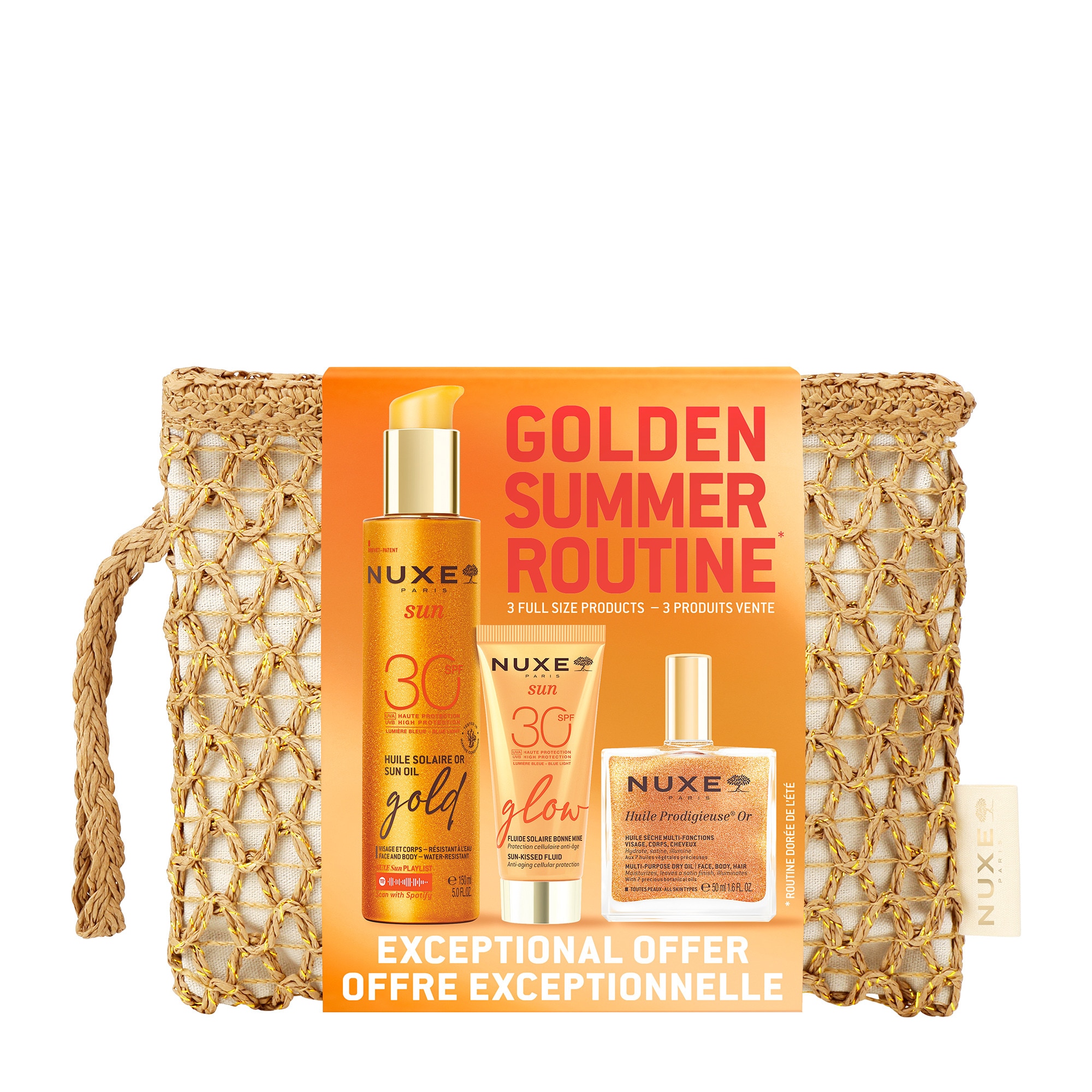  Nuxe NUXE SUN Coffret - votre routine dorée de l'été  Coffret - votre routine dorée de l'été