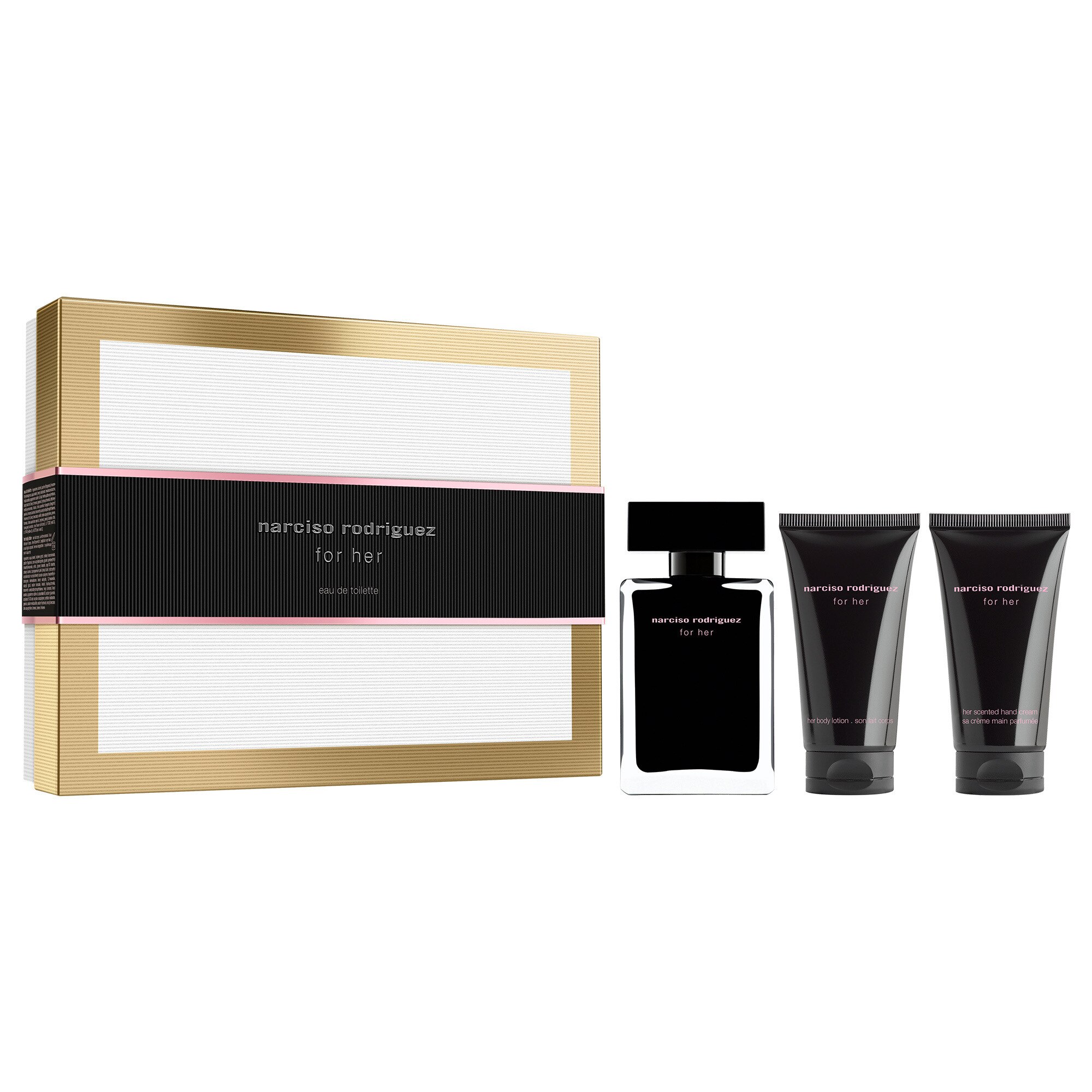 Narciso Rodriguez FOR HER Coffret - eau de toilette + lait corps 1 of 4 Coffret - eau de toilette + lait corps