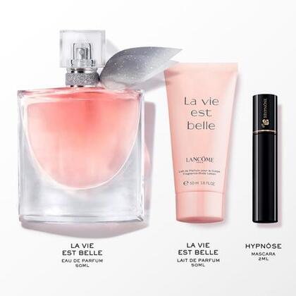  Lancôme LA VIE EST BELLE Coffret eau de parfum + lait pour le corps + mascara  1 of 3 