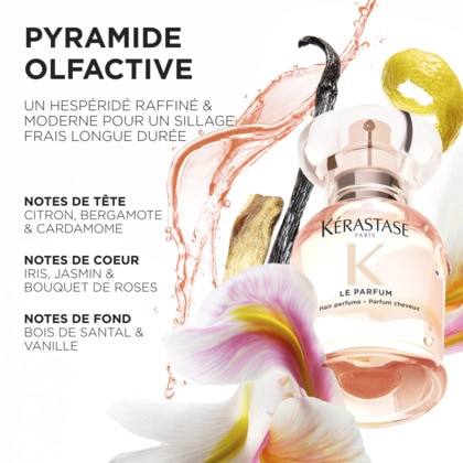Parfum nomade pour tous types de cheveux