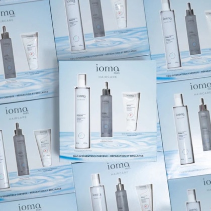 Trio d'essentiels cheveux - réparation et brillance