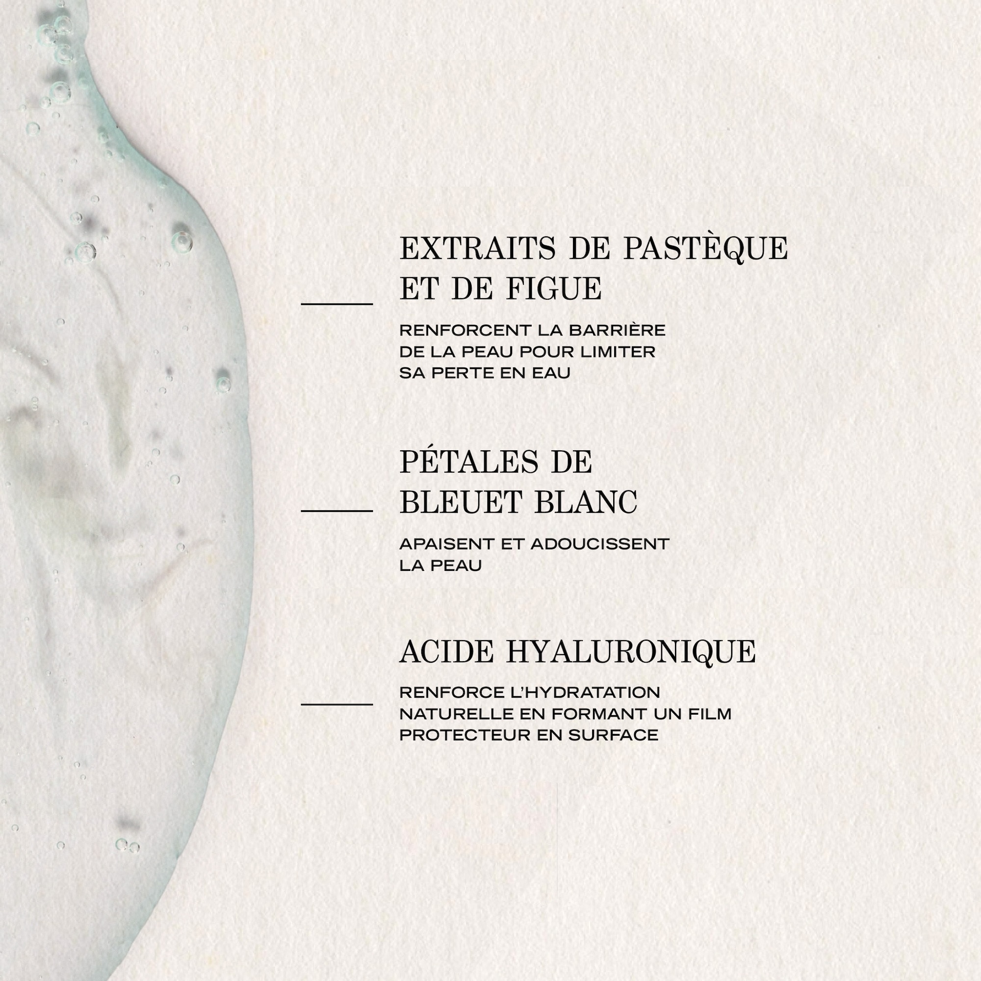 Infusion hydratante repulpante