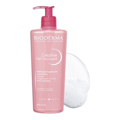 Gel moussant nettoyant visage doux apaise & hydrate le visage