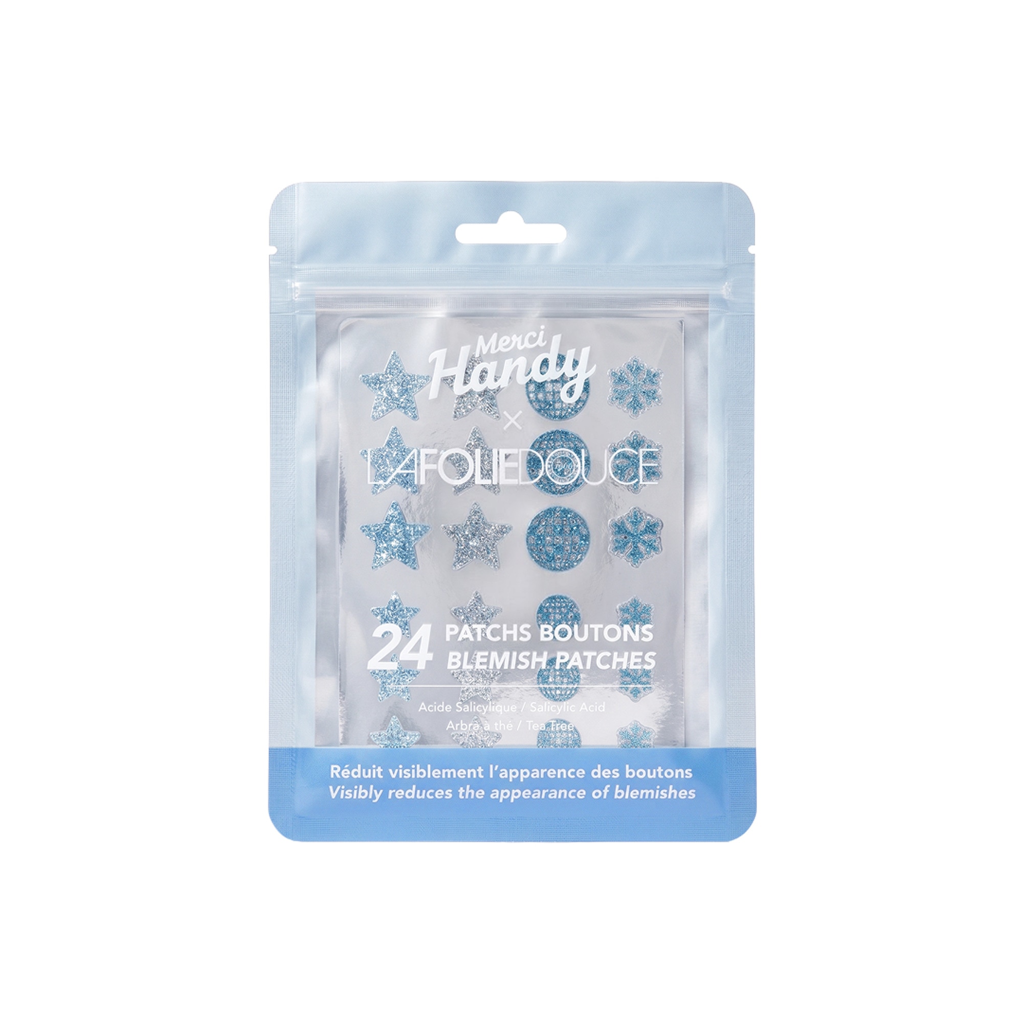 24G MERCI HANDY MERCI HANDY × LA FOLIE DOUCE™ Patchs boutons (x24 patchs) 1 of 3 Patchs boutons (x24 patchs)