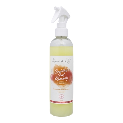 Les Secrets De Loly - Cocktail Curl Remedy - Spray Hydratant Pourr Cheveux Colorés, Abîmés Ou Fourchus - 340g