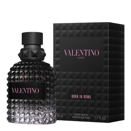 50mL Valentino Born in Roma Uomo Eau de Toilette Pour Lui Boisé Aromatique  1 of 4 