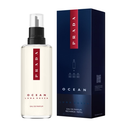 150ML Prada LUNA ROSSA OCEAN INTENSE Eau de parfum recharge  1 of 3 