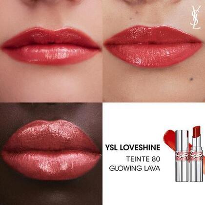 Rouge à lèvres brillant et soin