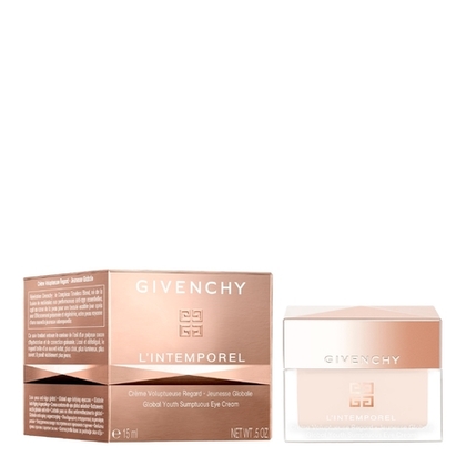 15ML GIVENCHY L'INTEMPOREL Soin contour des yeux anti-âge crème voluptueuse regard, jeunesse globale  1 of 4 