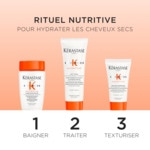 KÉRASTASE NUTRITIVE Coffret - découverte routine shampoing, soin et lait pour cheveux secs à très secs 2 of 4 Coffret - découverte routine shampoing, soin et lait pour cheveux secs à très secs