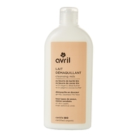 250mL AVRIL DEMAQUILLANT Lait démaquillant au beurre de karité & cacao certifié bio  1 of 2 